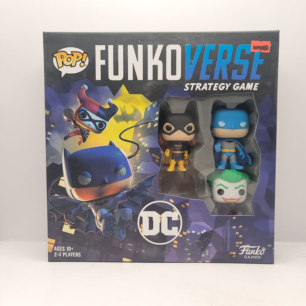 POP Funkoverse DC Strategy Game Board Game Missing Harley Quinn